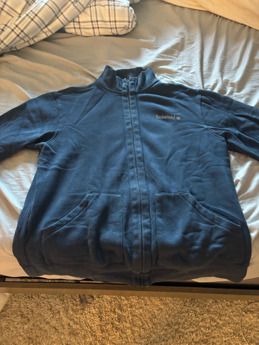 Timberland Men's Dark Navy Full-Zip Jacket